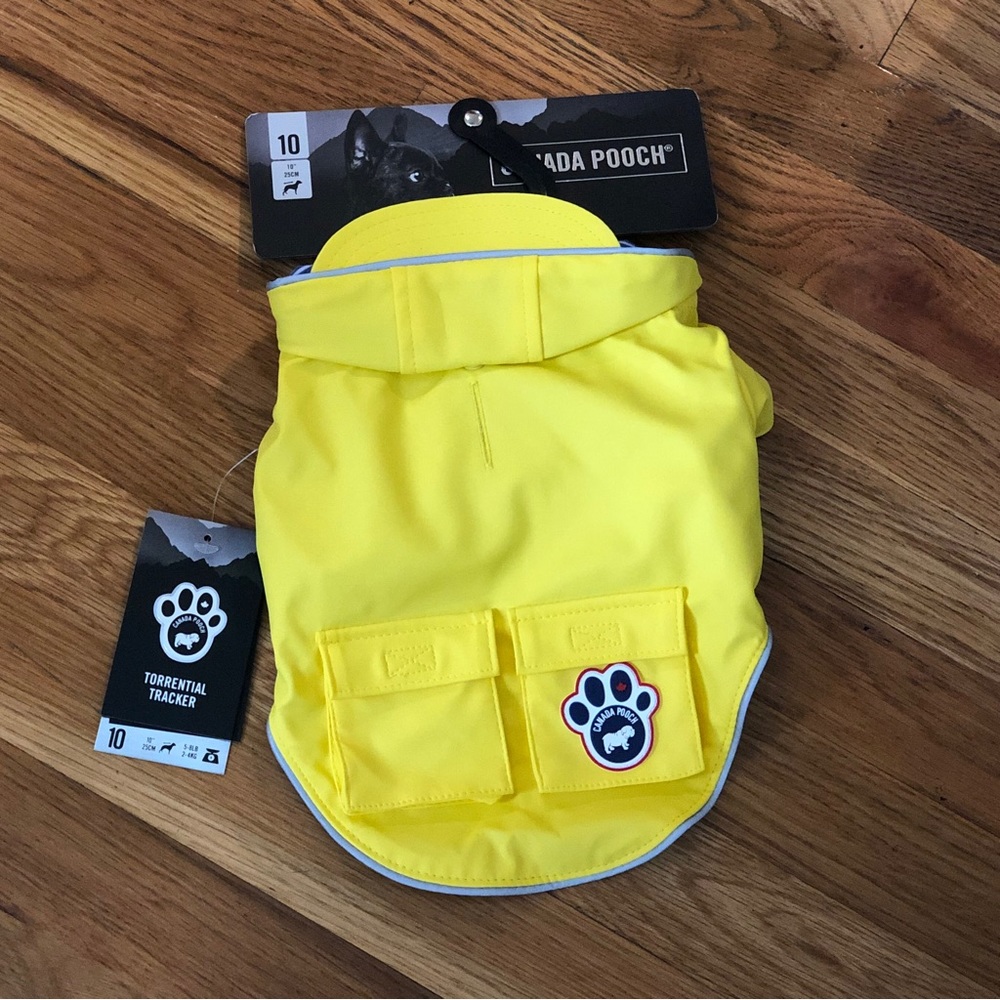 NWT Dog Raincoat ☔️🐶